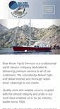 Mobile Screenshot of bluemoonyachtservices.com